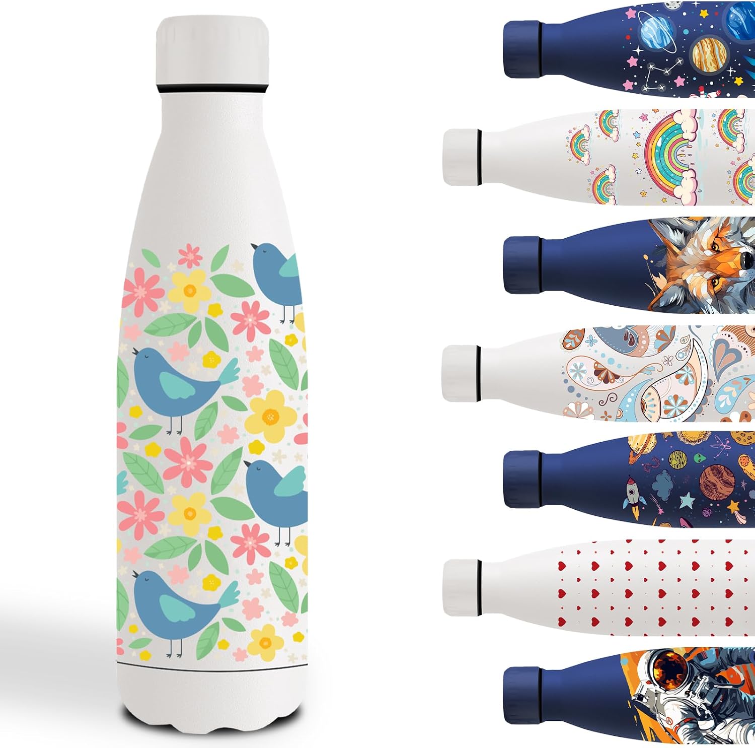 Detalle de Trinkflasche Edelstahl 500ml Thermosflasche
