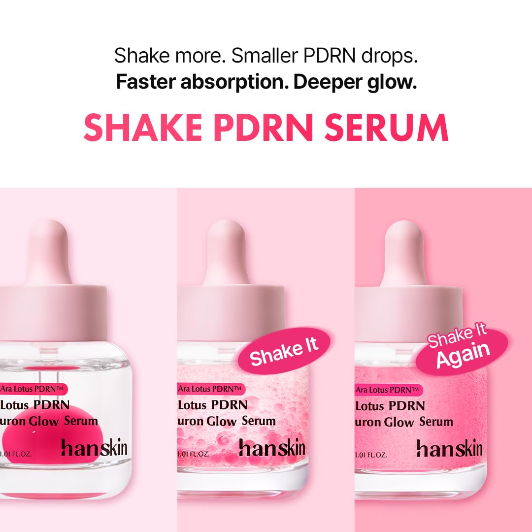 Thumbnail 3 de Hanskin Shake PDRN Glow Serum with Vegan Lotus PDRN and Peptides, 1.01 fl oz