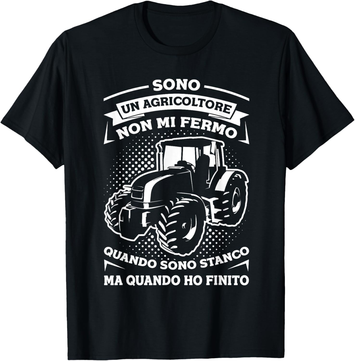 Detalle de Lavoro Duro Trattore Amore Sono un Agricoltore — Maglietta