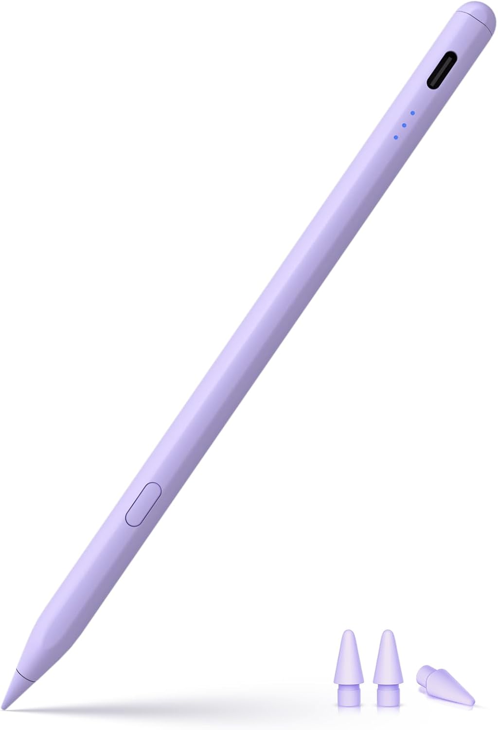 Detalle de KEEPRO iPen-C-Purple Stylus Pen for iPad, Tilt Sensitivity and USB-C Charging