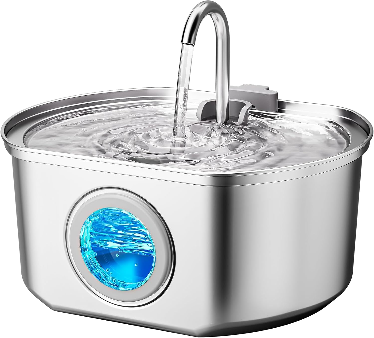 Detalle de Cat Water Fountain Stainless Steel 108 oz automatic pet fountain