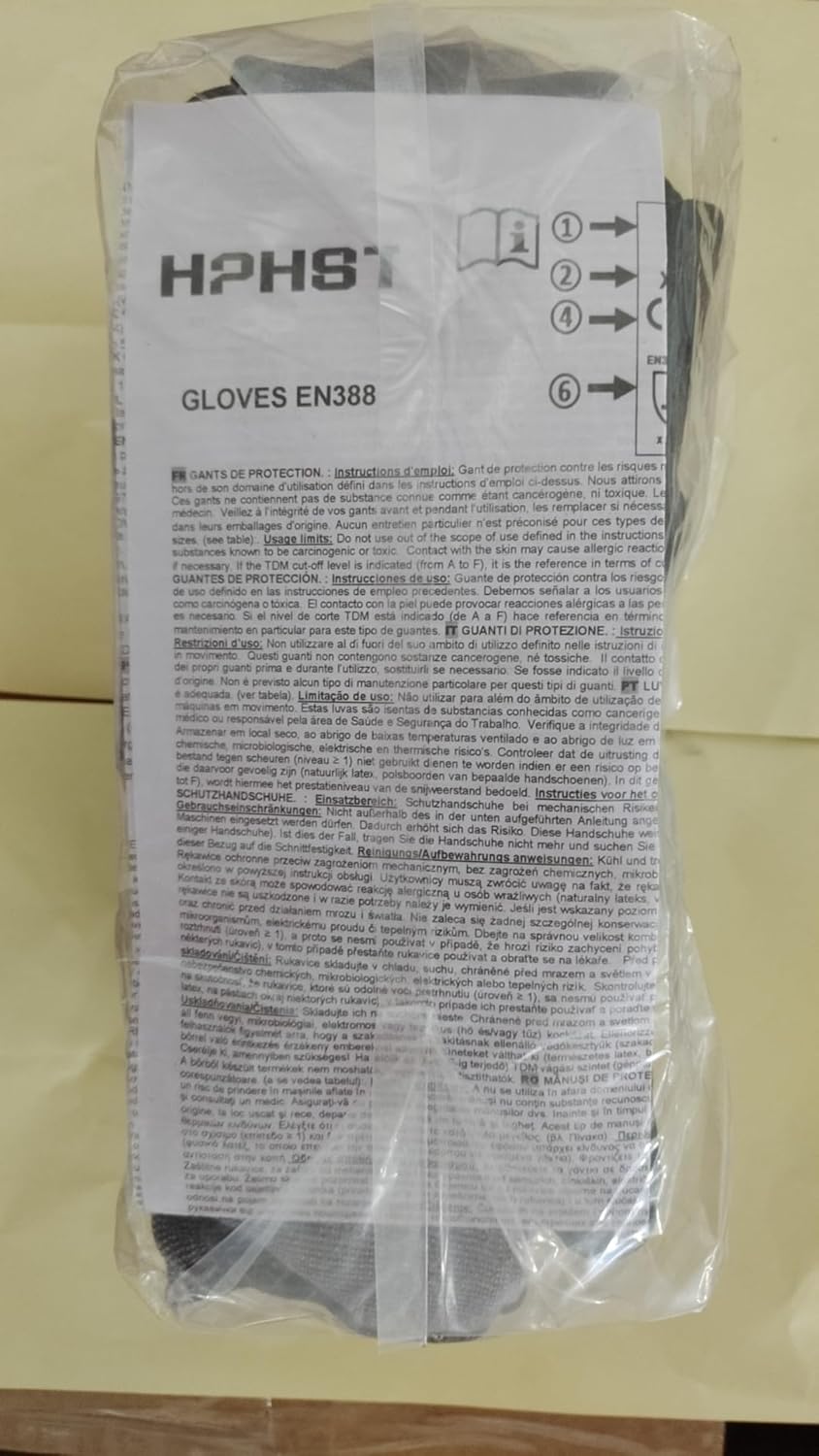 Thumbnail 1 de Arbeitshandschuhe HPHST SF001TS – 3 Paar Montagehandschuhe, Größe 10/XL, ergonomisch, Smart Touch