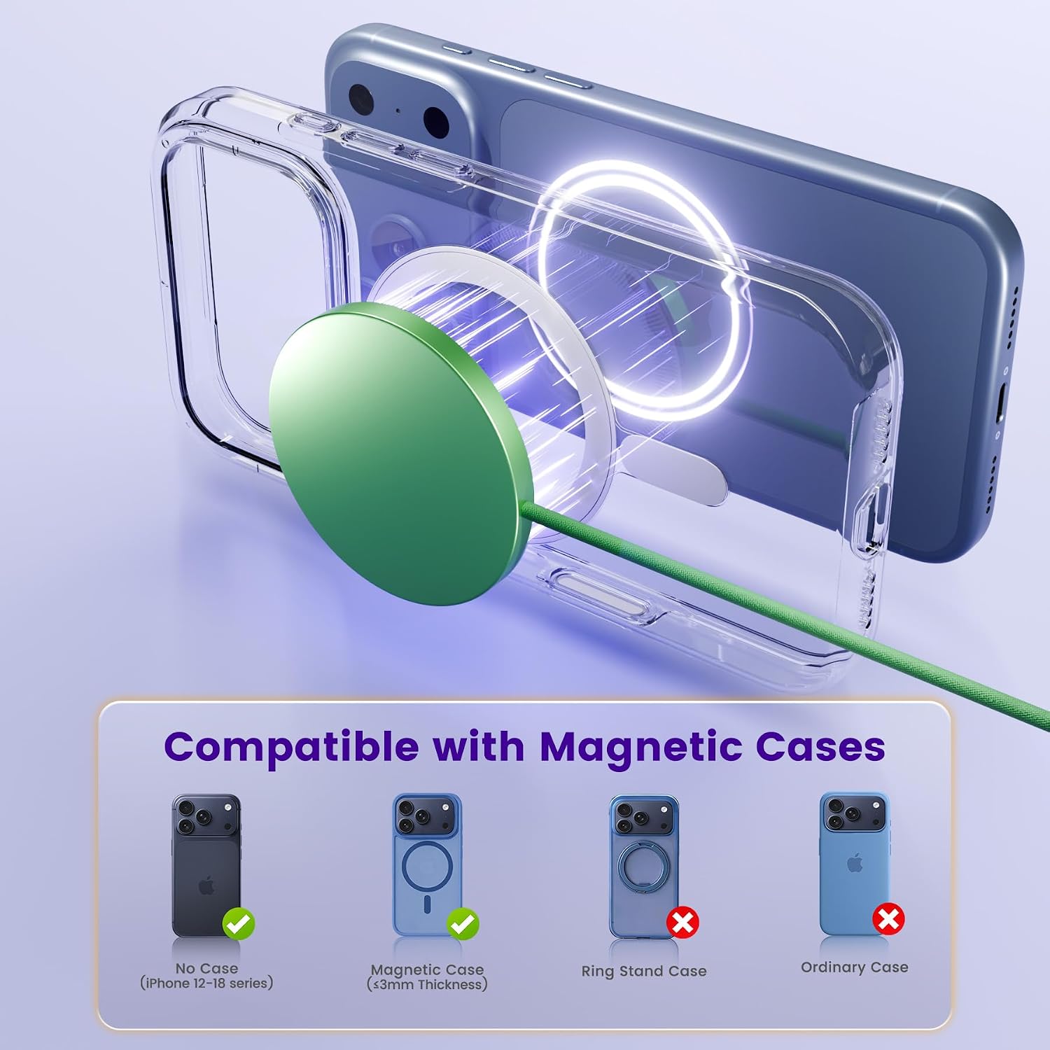 Detalle 2 de MagSafe Wireless Charger 25W