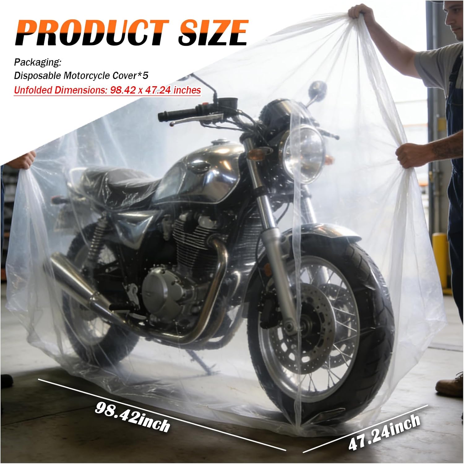 Thumbnail 1 de Motorcycle Covers 98.42 × 47.24 in