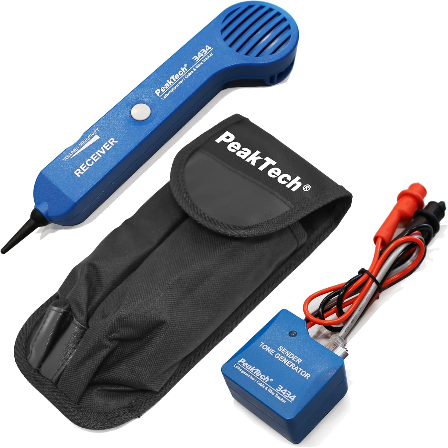 PeakTech 3434 Cercatore di linee per cavi