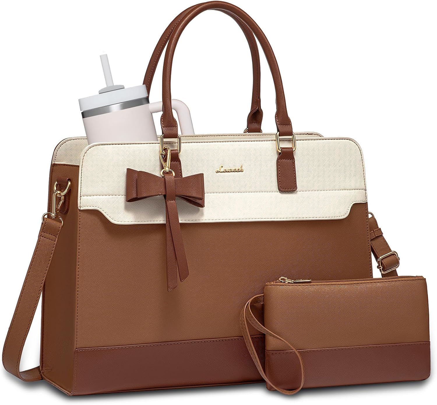 Detalle de LOVEVOOK 15.6-inch Laptop Handbag for Women