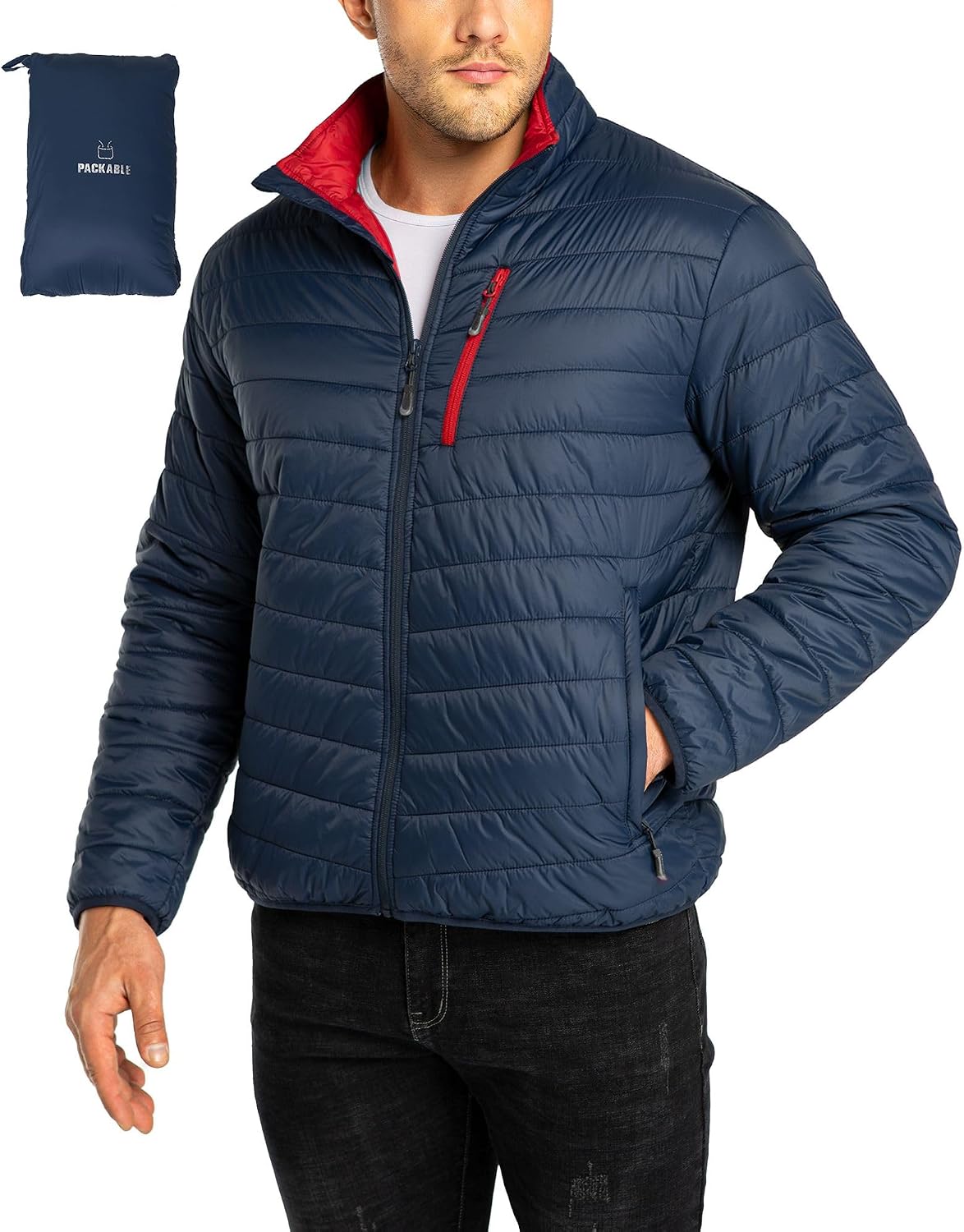 Thumbnail 5 de 33,000ft Herren Steppjacke leicht, 360 g