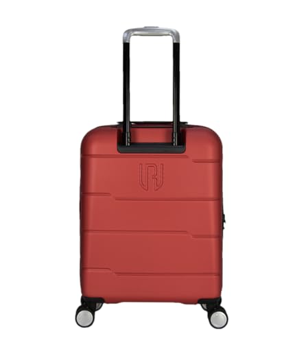 Detalle de Maleta de Cabina Rígida 55x40x20 cm Expandible de Unik REVOLUTION – 41L, ABS ligero, 4 ruedas, TSA y 2,8 kg (Coral)