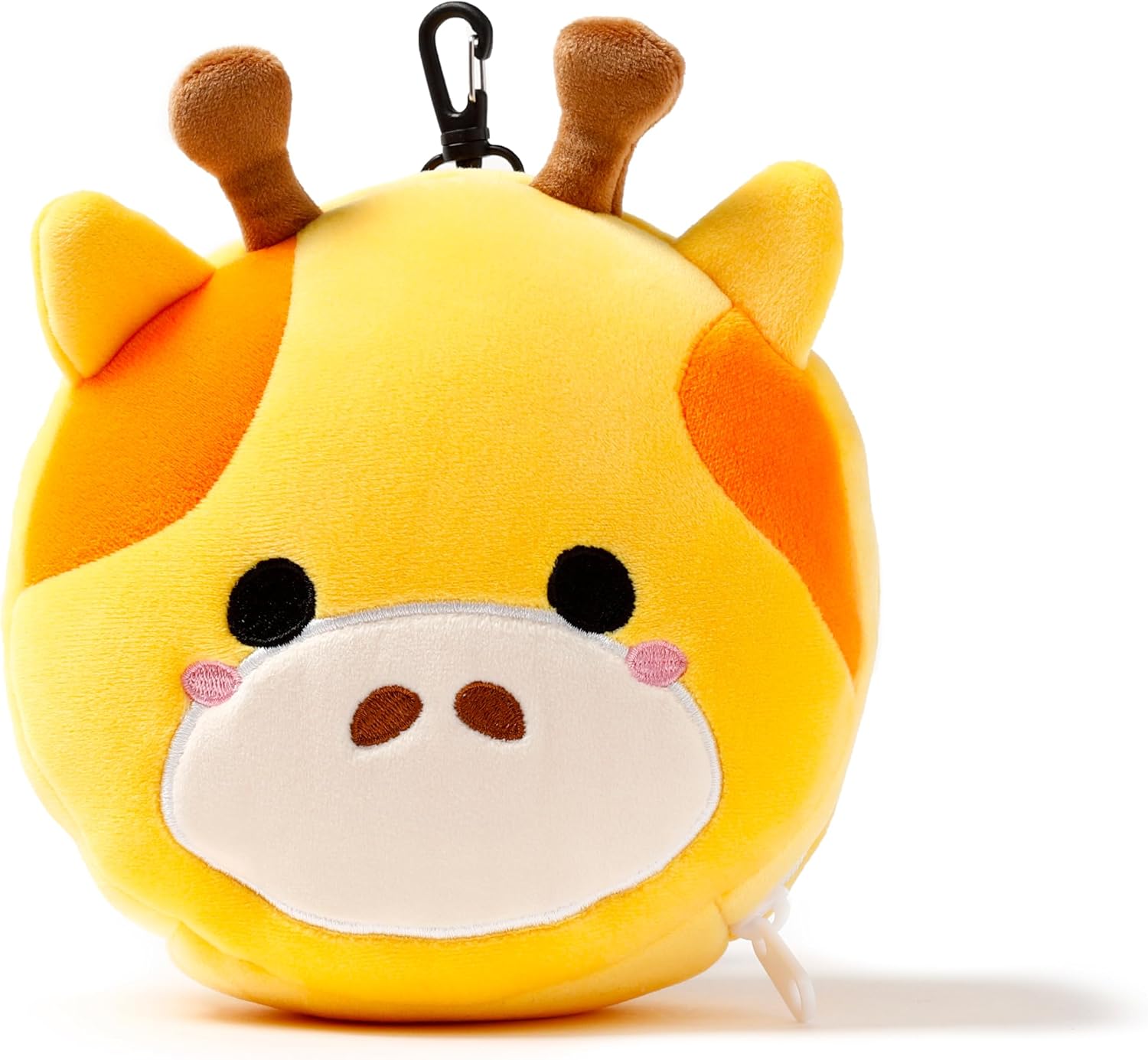 Detalle 2 de Puckator Relaxeazzz Giraffe Round Plush Travel Pillow