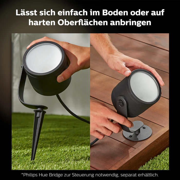 Thumbnail 7 de Philips Hue Lily XL Spießstrahler Doppelpack
