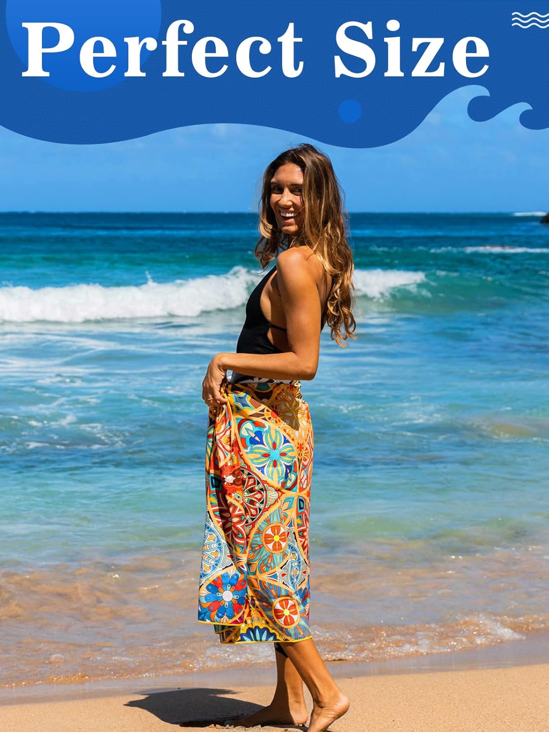 Thumbnail 6 de OCOOPA Beach Towel Microfiber Extra Large 178x80 cm – Quick Dry, Sand Free & Travel Ready
