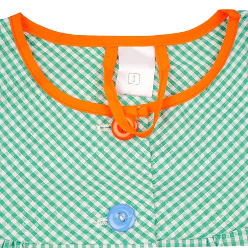 Thumbnail 4 de Etrexonline Bata Escolar Unisex para Niños y Niñas (Talla 2, 3-4 años) – Verde