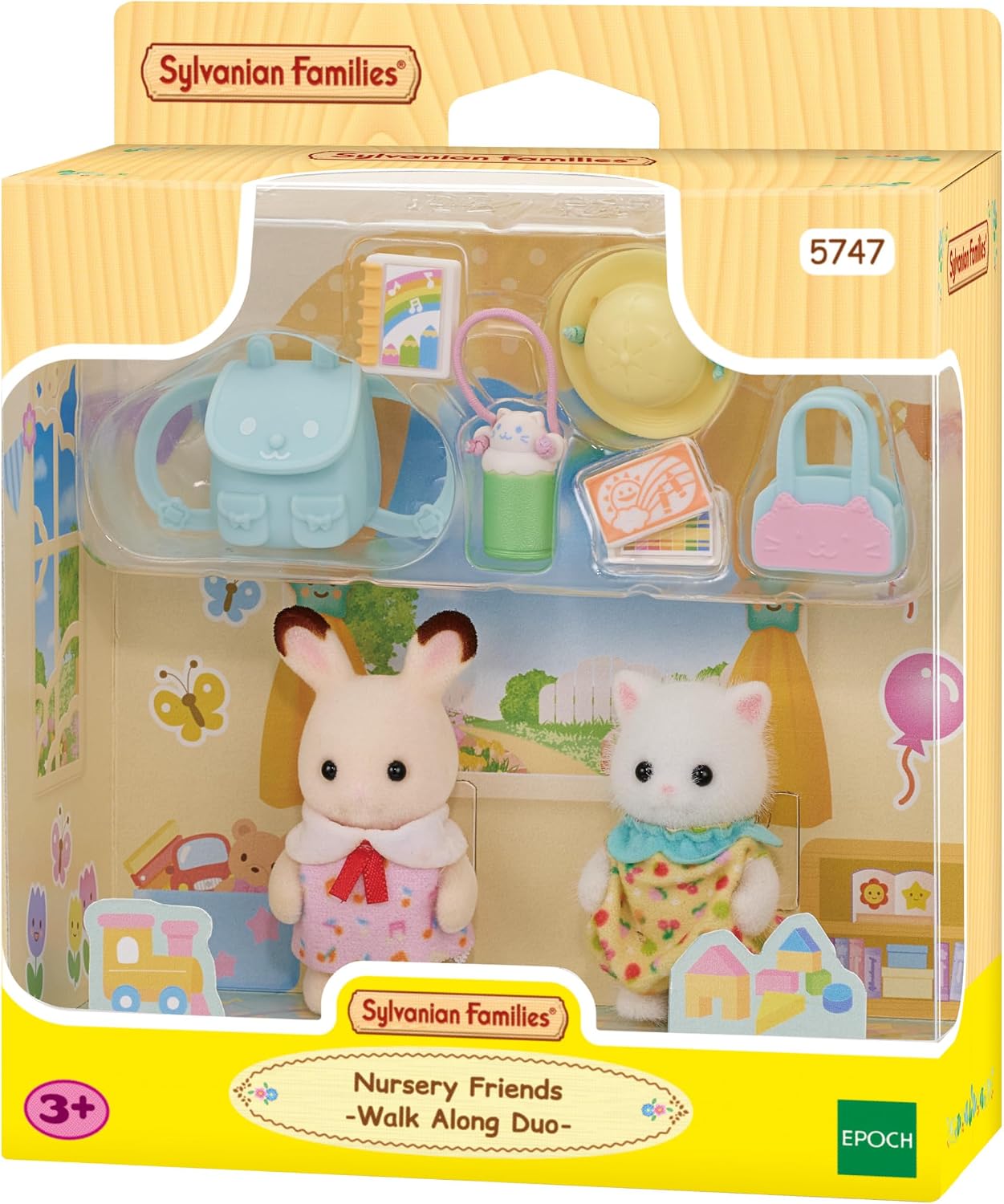Detalle de Sylvanian Families 5747 Sunshine Nursery Friends Figures with Accessories