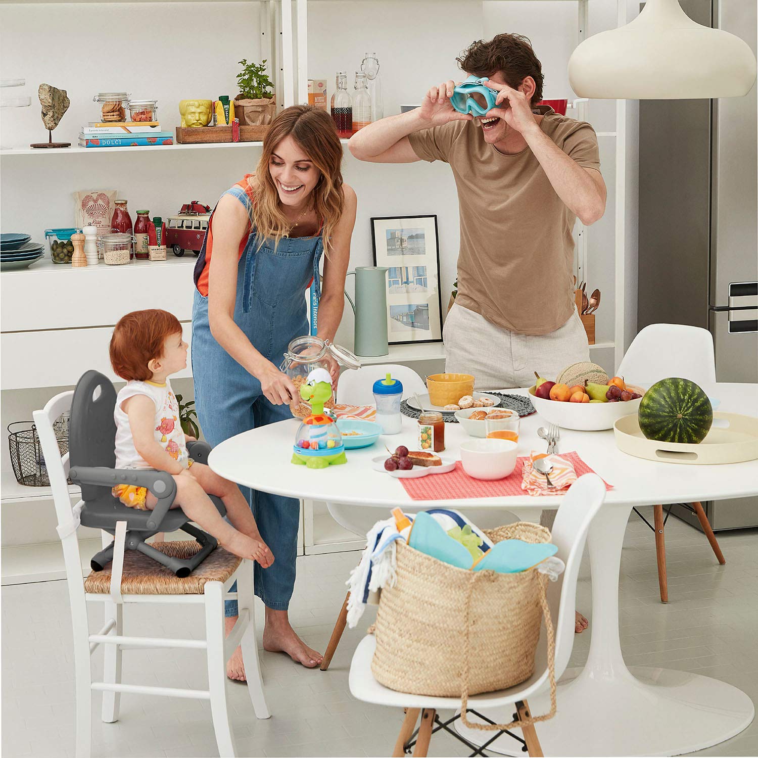 Thumbnail 5 de Chicco Pocket Snack Kindersitzerhöhung – tragbar, verstellbar und kompakt für 6 Monate bis 3 Jahre