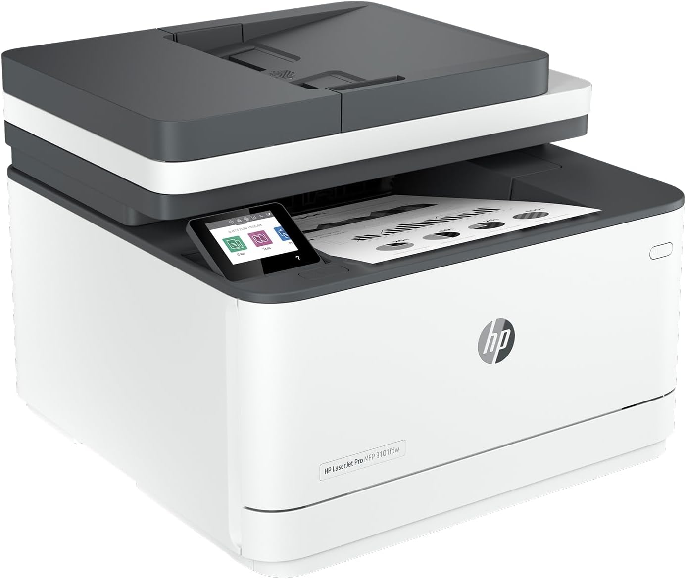 Detalle de HP monochrome laser all-in-one printer 3101fdw