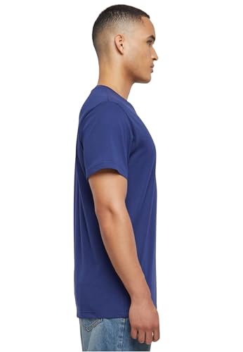 Detalle 2 de Build Your Brand T-Shirt Round Neck Camiseta para Hombre – light navy, XL