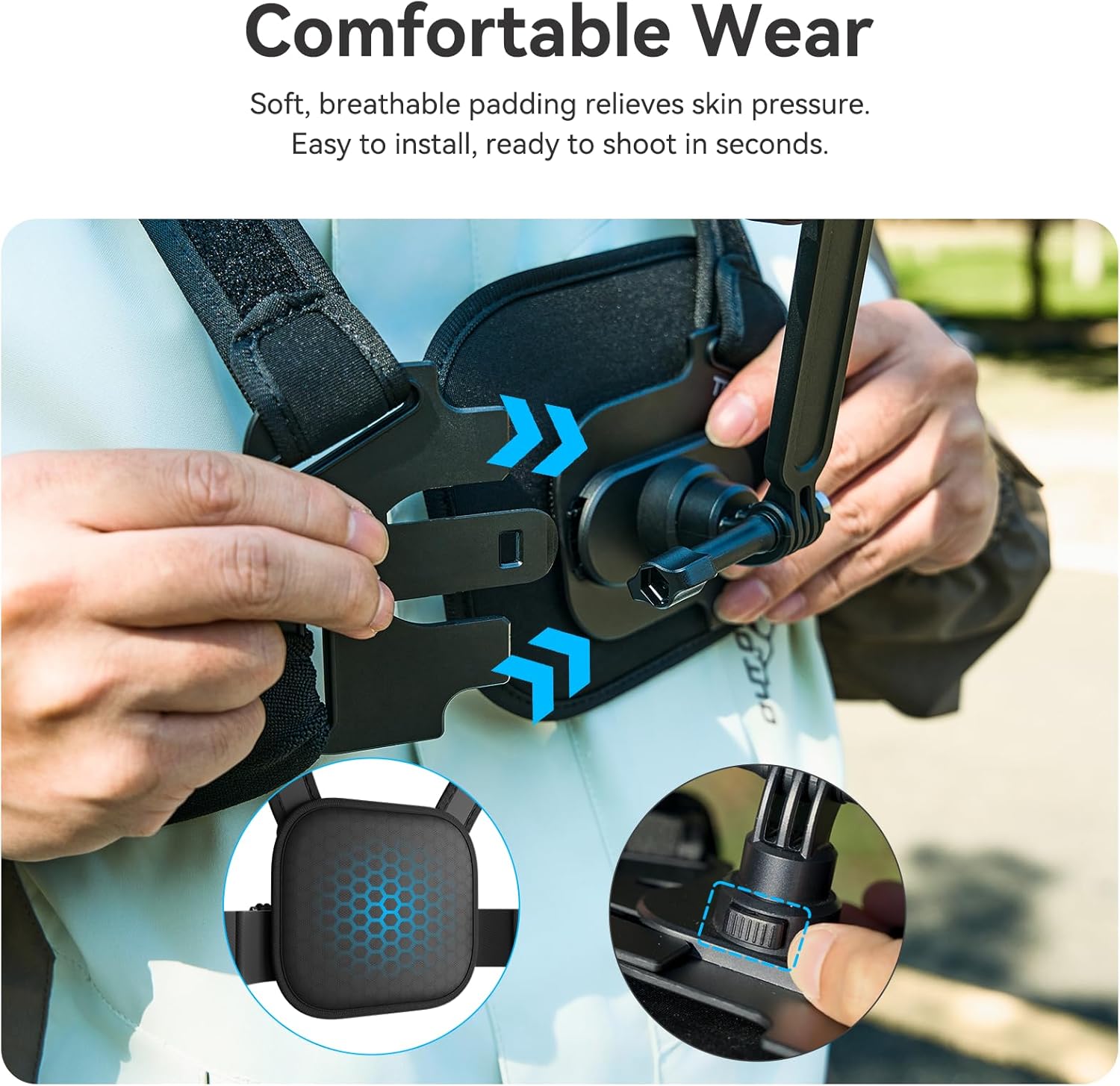 Thumbnail 4 de TELESIN POV Brustgurt für iPhone 16 📱