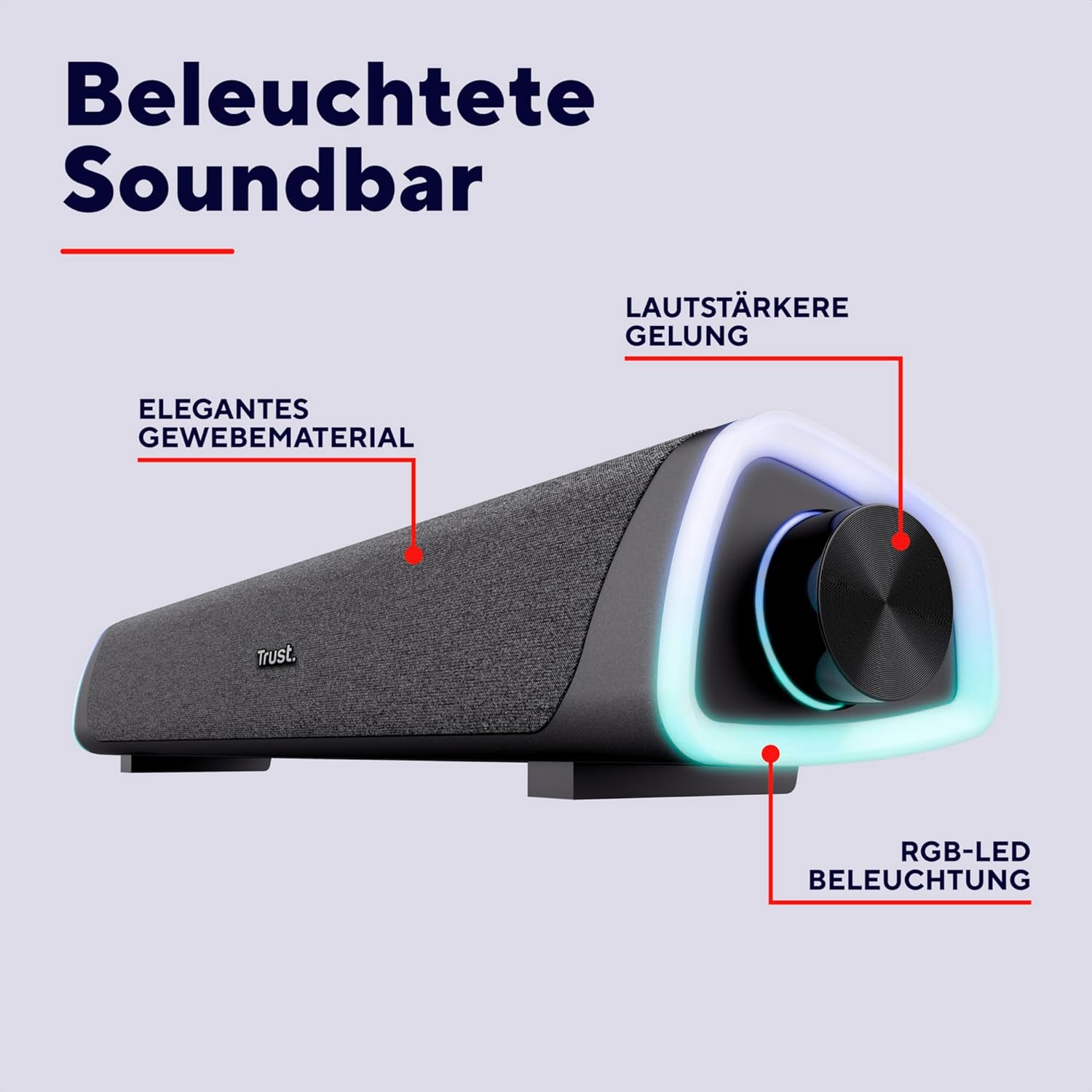 Thumbnail 1 de Trust Liro Soundbar 12 W PC Lautsprecher