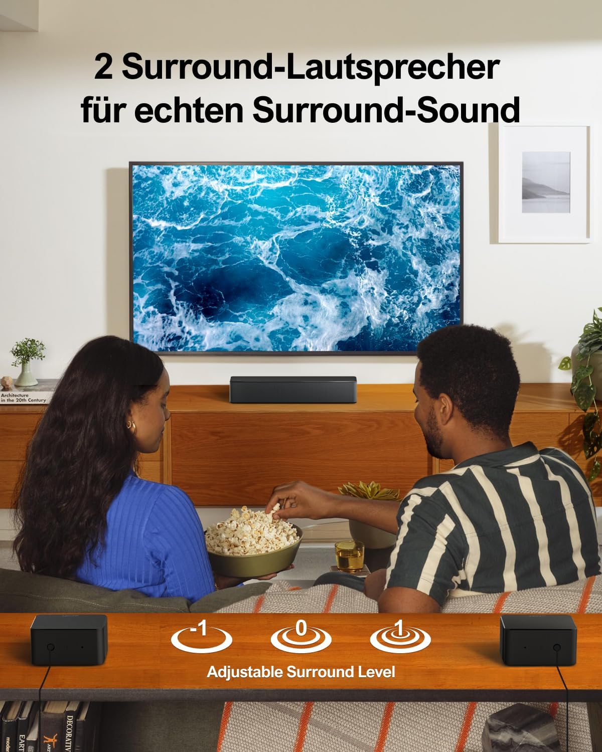 Detalle 2 de ULTIMEA 5.1 Soundbar mit Subwoofer für TV