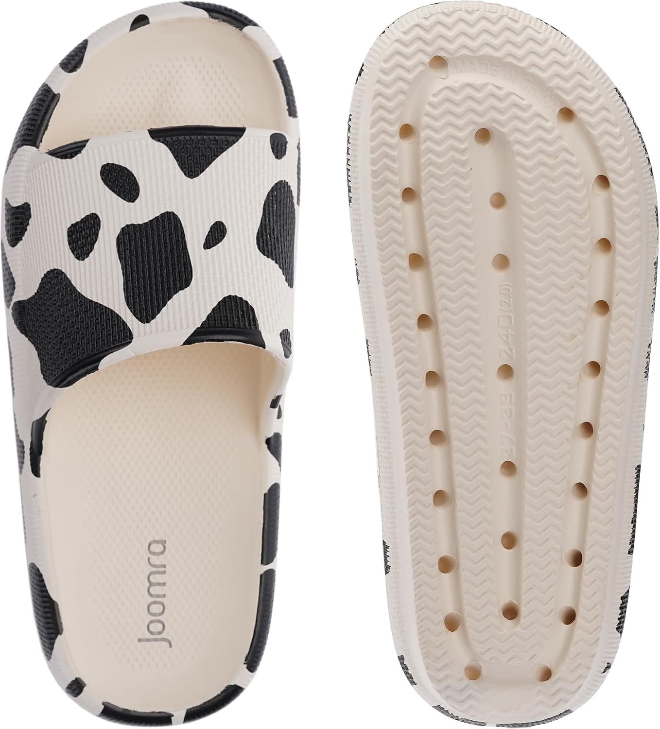 Detalle 2 de Joomra Pillow Slippers for Women and Men — Non-Slip, Quick-Dry Bath Sandals with Ultra Cushion and Thick Sole