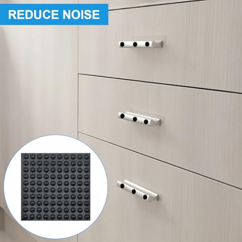 Thumbnail 6 de CKANDAY 300 Pcs Round Adhesive Bumper Pads (3 Sizes) – Black