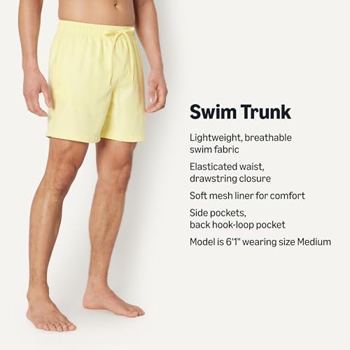 Detalle 2 de Amazon Essentials Pantaloncini da Bagno con Fodera Interna in Rete: comfort daily e pratica funzionalità