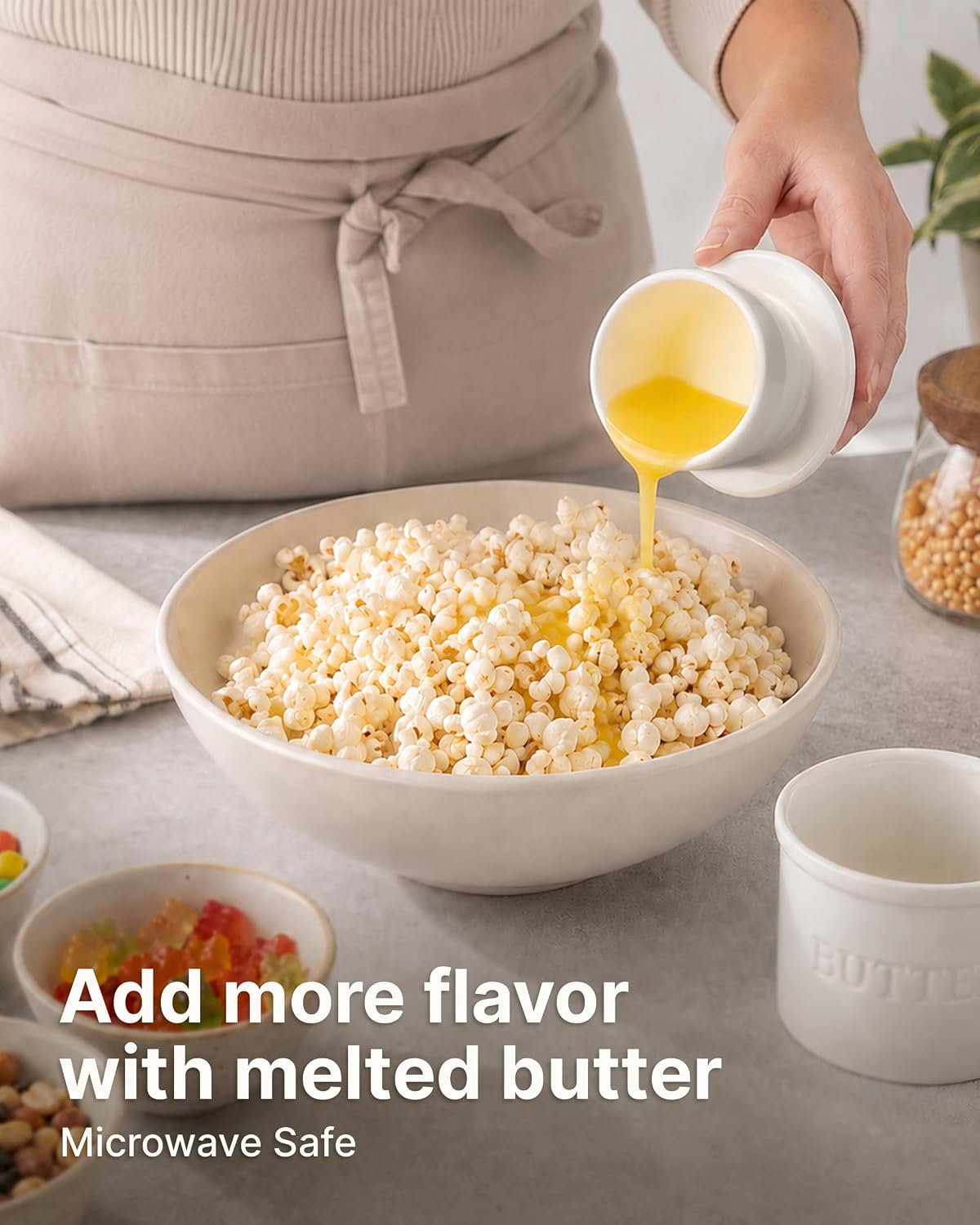 Thumbnail 5 de Zulay Bell Shaped Butter Crock with Lid