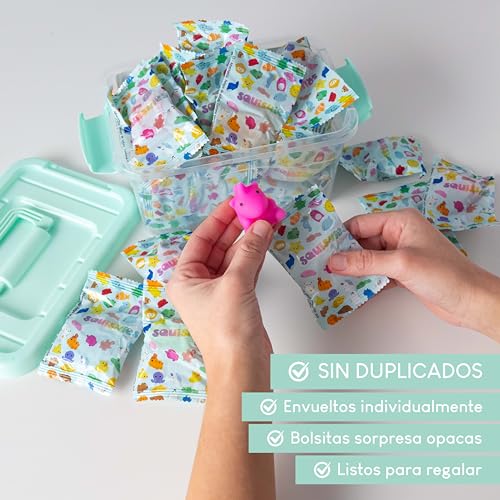 Thumbnail 1 de BONNYCO Squishy Regalos Cumpleaños Niños Colegios Pack 40: 40 formas únicas para fiestas y detalles