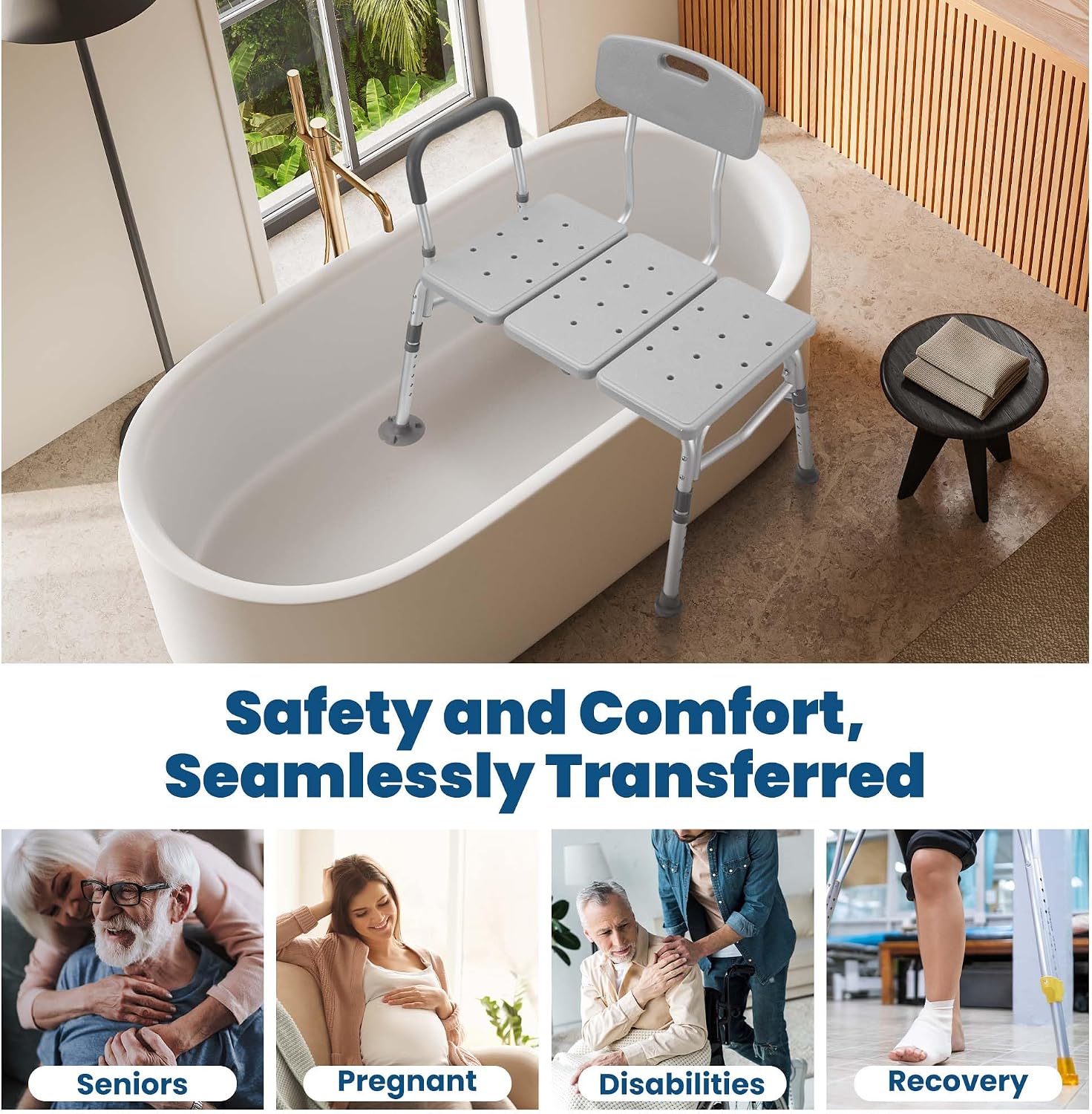 Thumbnail 6 de Careboda banc de transfert de douche 30,5