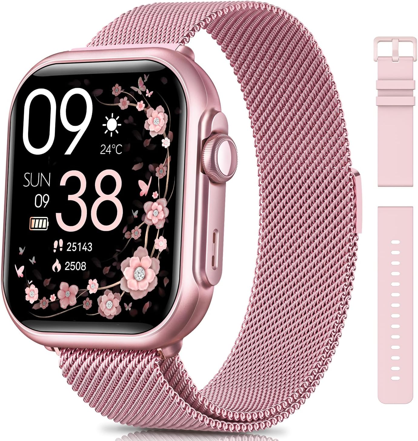 Detalle 2 de Smart Watch for Men Women with 1.85" HD Display, 30-Day Battery, and IP68 Fitness Tracking