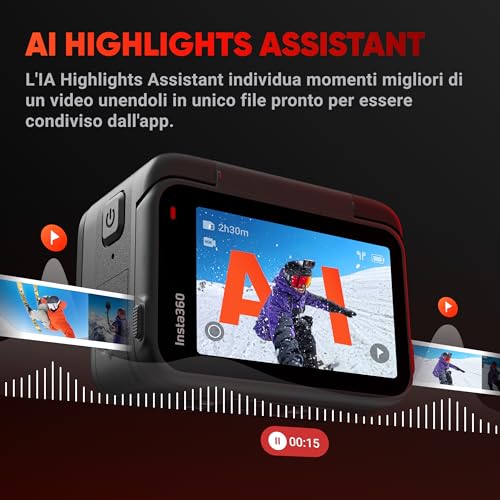 Thumbnail 9 de Insta360 Ace Pro: action cam 4K con Leica, AI da 5 nm e stabilizzazione FlowState
