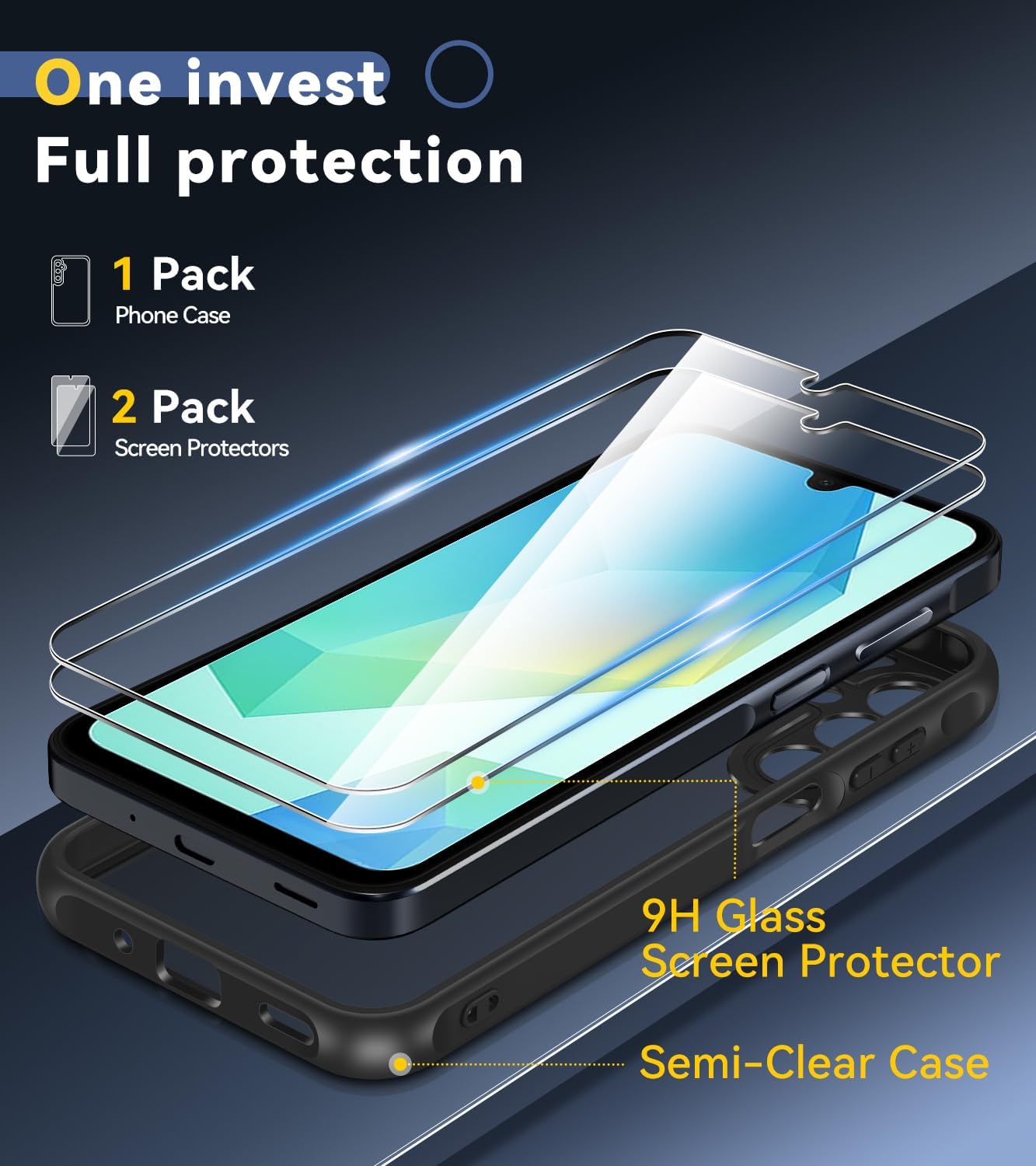 Detalle 2 de ivoler 3 in 1 Case for Samsung Galaxy A16 4G