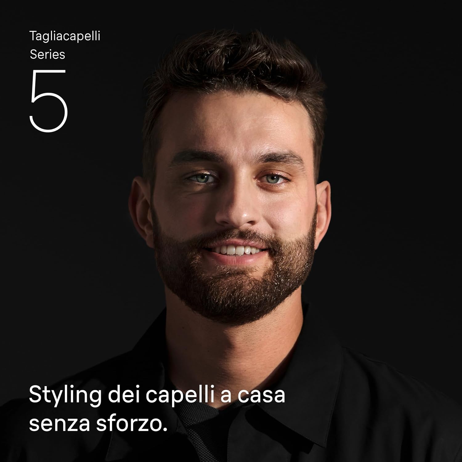Detalle 2 de Braun Uomo Series 5 HC5530 macchinetta tagliacapelli con 17 lunghezze e 50 minuti di autonomia