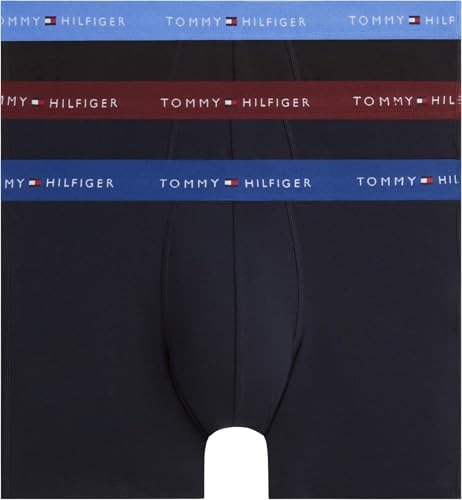 Detalle de Tommy Hilfiger Men 3P Boxer Brief WB Um0Um03874 – boxers durables et confortables