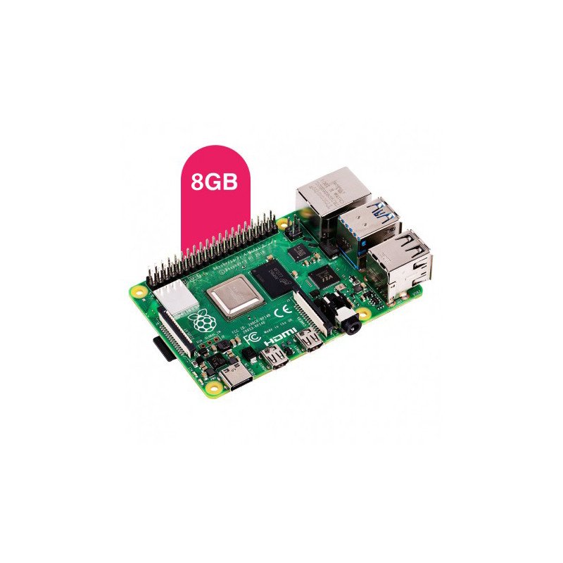 Detalle 2 de HutoPi Kit Raspberry Pi 4 Model B 8GB: todo lo necesario para empezar