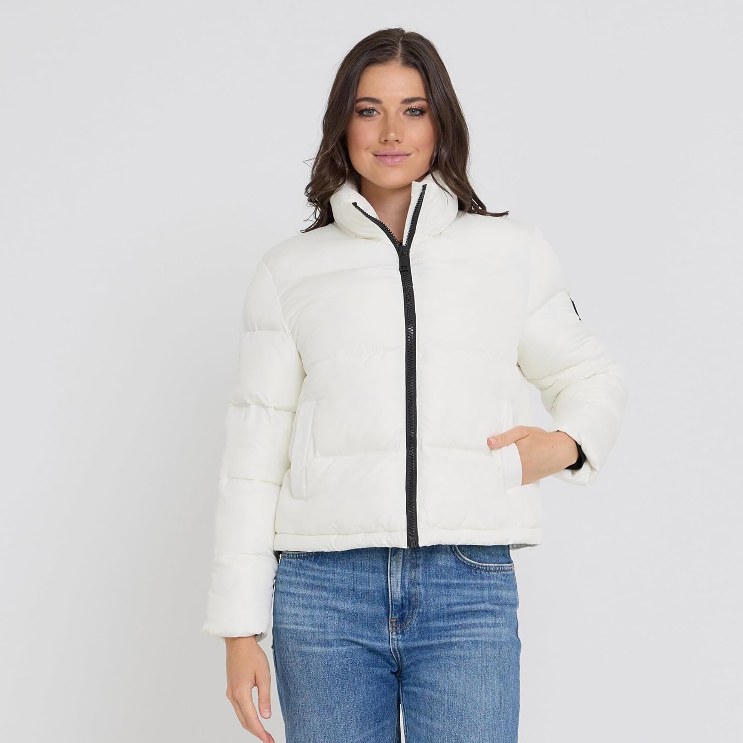 Detalle de Steve Madden Cropped Puffer Jacket