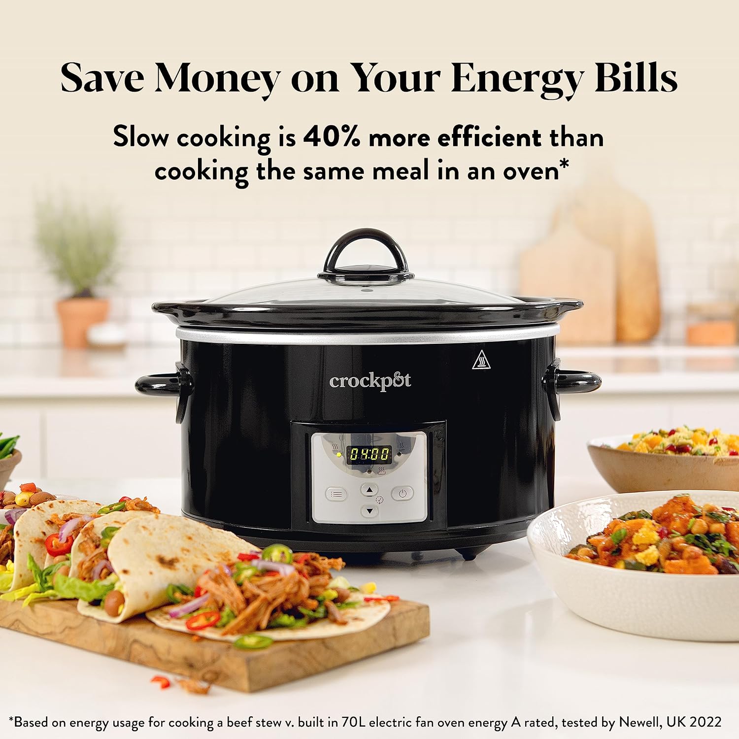 Thumbnail 4 de Crockpot CSC113 3.5 L digital slow cooker 🍲
