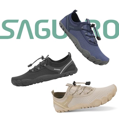 Thumbnail 6 de SAGUARO Unisex Zapatos de Agua Antideslizante Secado Rápido para Playa y Natación (Caqui, 40 EU)
