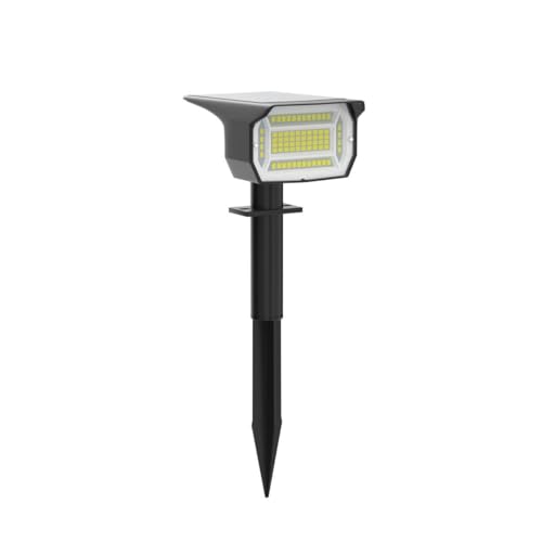 Detalle 2 de LOTMOS focos solares de exterior, 72 LED, 3 unidades e impermeabilidad IP67