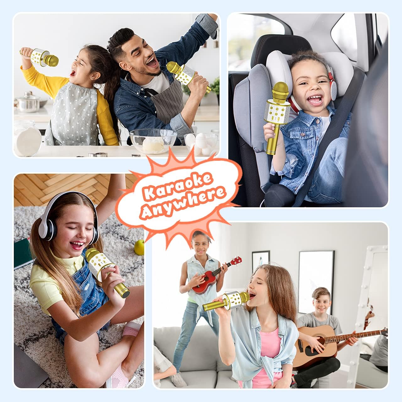 Thumbnail 5 de Hapikids Karaoke Machine for Girls age 3โ12 ๐ค