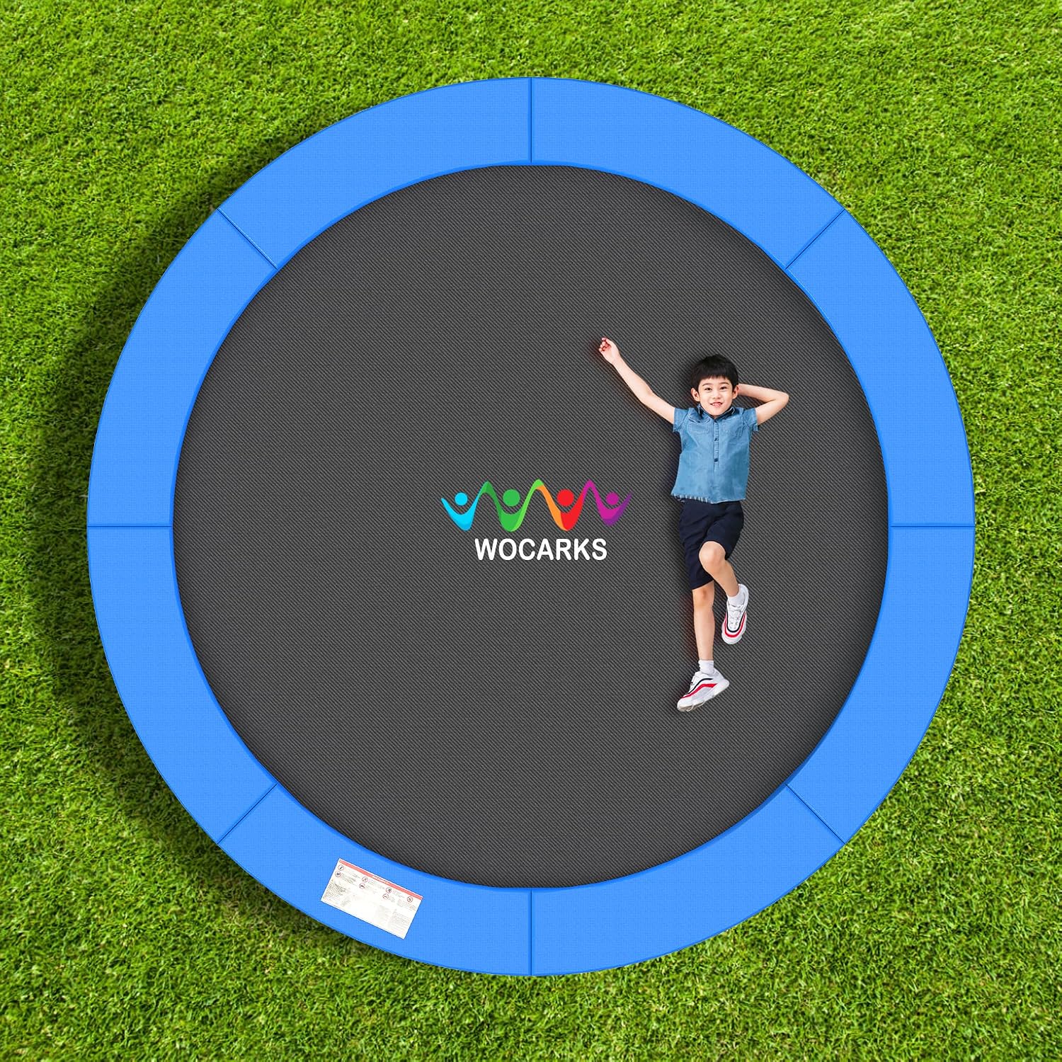Thumbnail 3 de WOCARKS Trampoline Pad Replacement – 10ft to 16ft, Waterproof, Tear-Resistant Safety Spring Cover