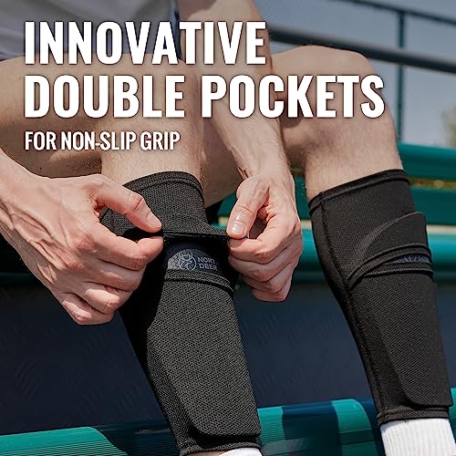 Detalle 2 de Northdeer Shin Guards with Sleeve, Optimised Pocket