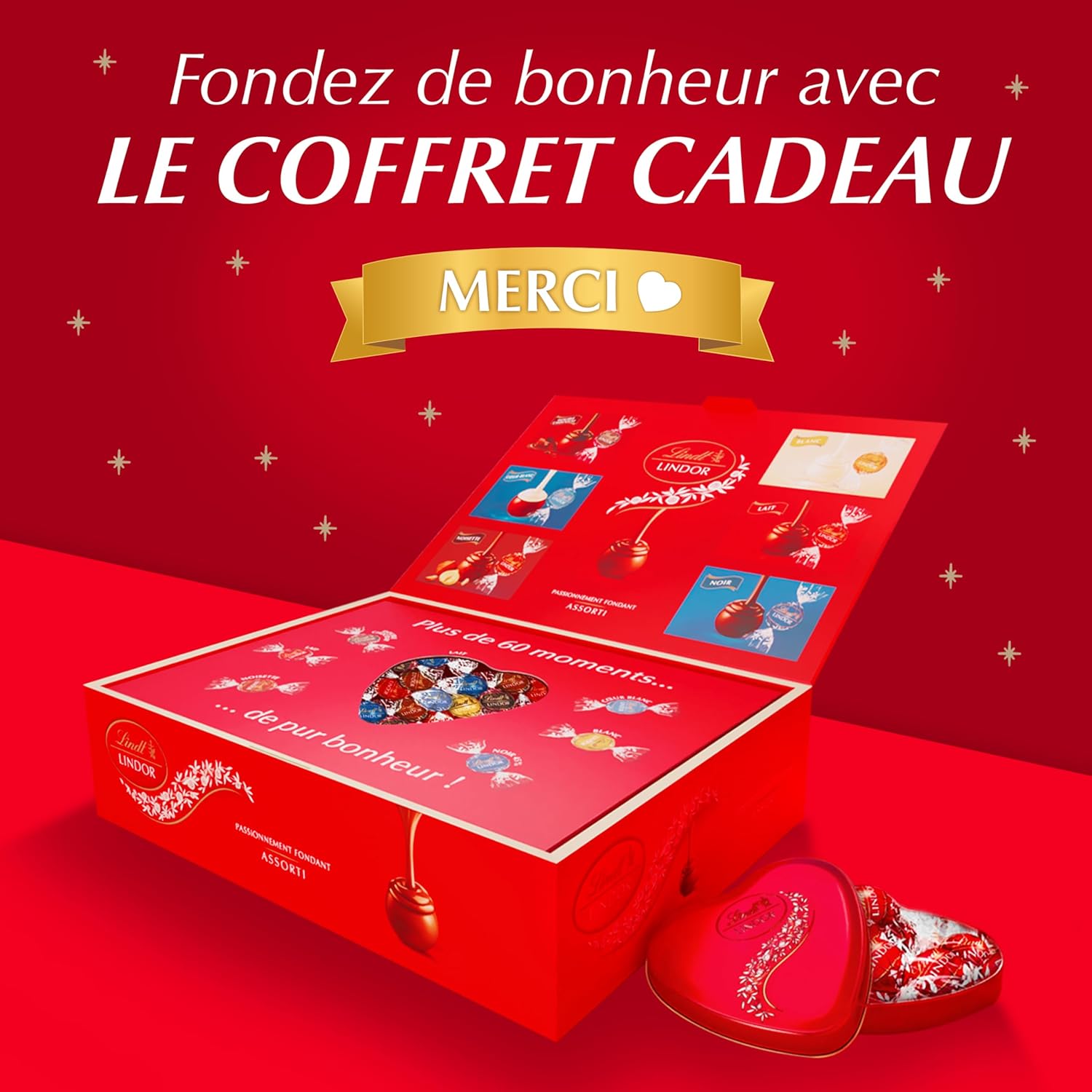 Thumbnail 3 de Lindt LINDOR Boîte cadeau 930g 🍫