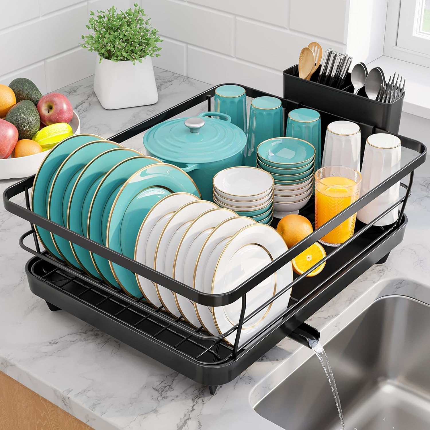 Detalle de Sakugi Stainless Steel Dish Drying Rack
