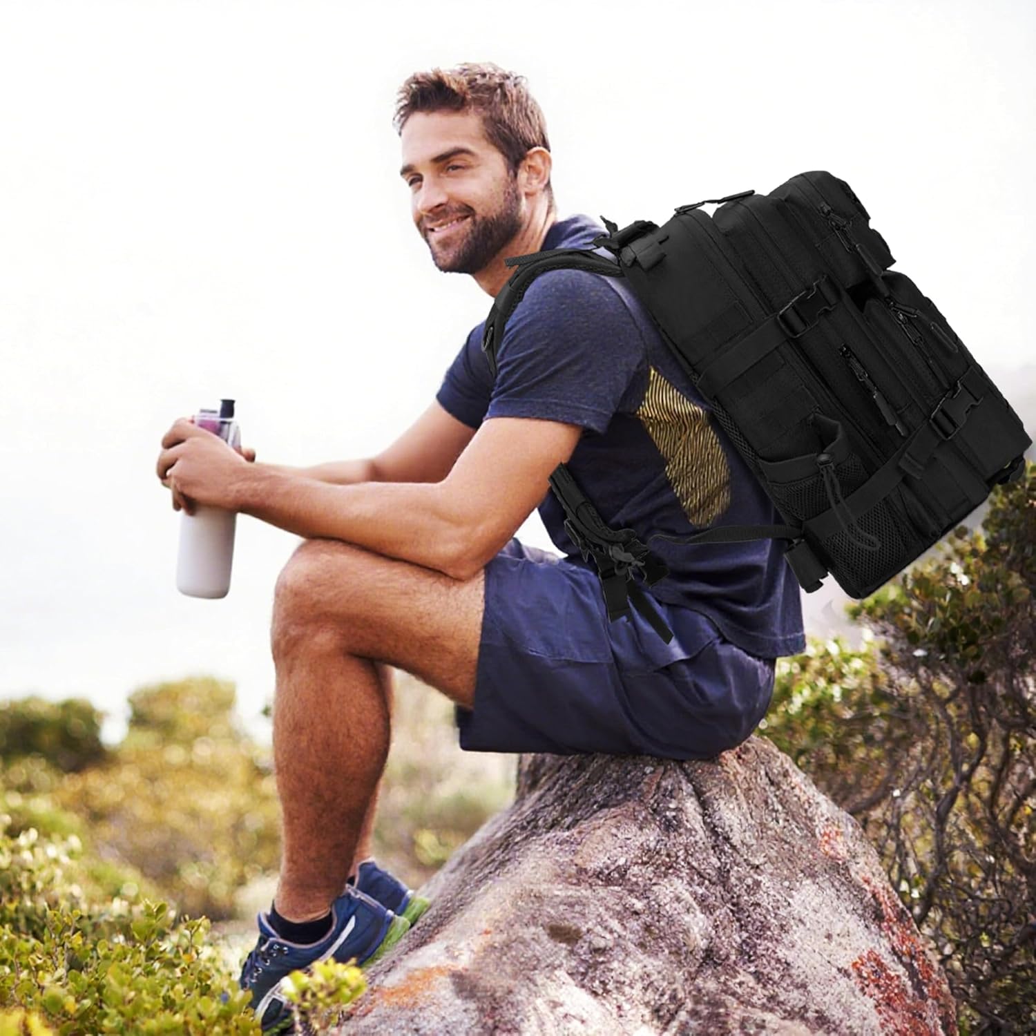 Thumbnail 6 de OUUTMEE Military Tactical Backpack 25L