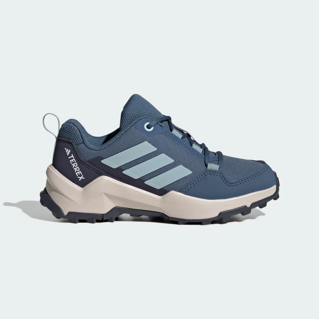 Detalle de Adidas Terrex Ax4r Hiking zapatilla azul