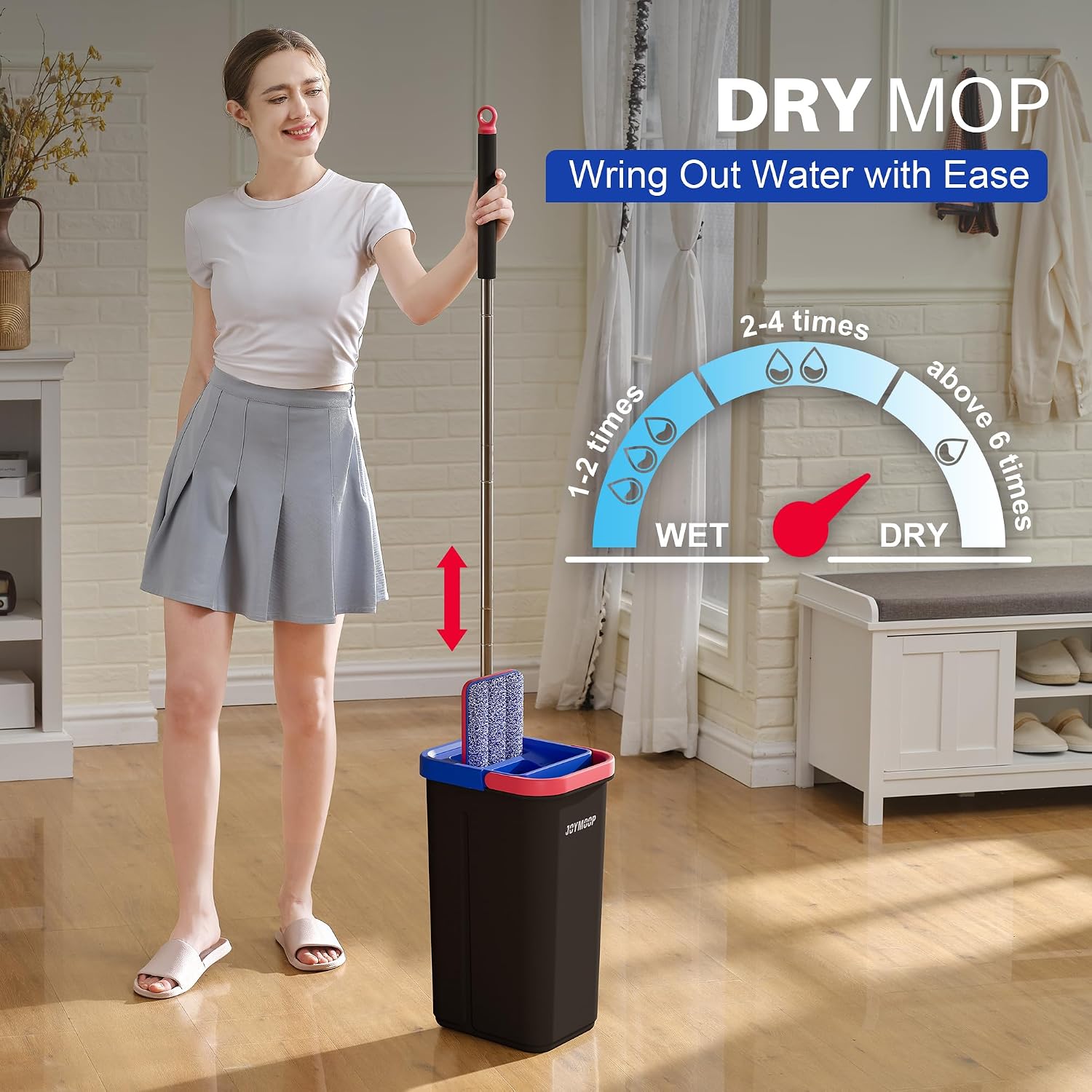 Thumbnail 2 de JOYMOOP Mop and Bucket Set