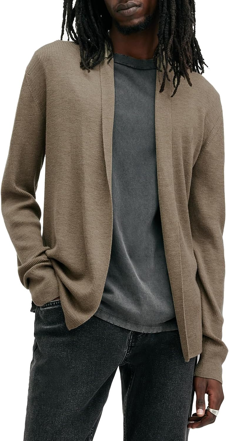 Thumbnail 6 de AllSaints Mode Merino Open Cardigan