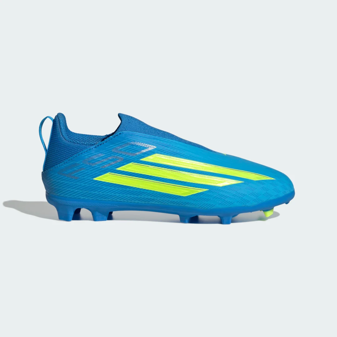 Thumbnail 1 de Bota de fútbol F50 LEAGUE sin cordones para césped natural seco/multisuperficie niños – Adidas