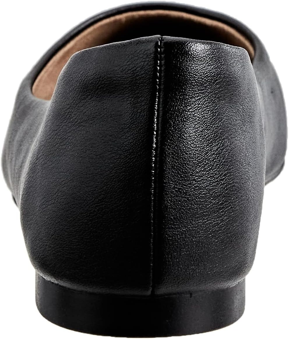 Detalle de Amazon Essentials Pointed-Toe Ballet Flats for Women